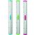 Ruler 30 cm, metal keyroad measure clip mixed colours 40785026