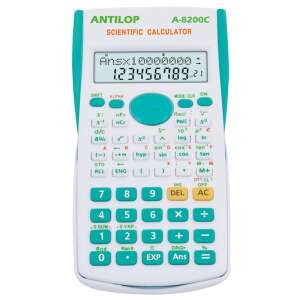 Calculator științific 240 funcții albastru turcoaz antilop a-8200c 40785133 Calculatoare de birou