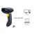 Echip Handheld Barcode Reader - 351023 (1D, laser, cu suport, wireless, negru) 120260023