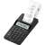 Casio HR-8RCE 12-digit printing calculator with tape, black