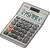 Casio MS-120BM 12 számjegyes asztali számológép nagy, döntött kijelzővel, ezüst