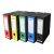 Foroffice A4 Lever Arch Files, Assorted Colors, 8cm Spine