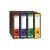 Foroffice A4 Lever Arch File, 8cm Spine, Red, Blue, Green, Yellow