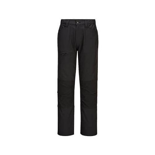 Portwest Slim Fit Super Work nadrág, fekete munkás nadrág több zsebbel, tartós és kényelmes - Munkásnadrág