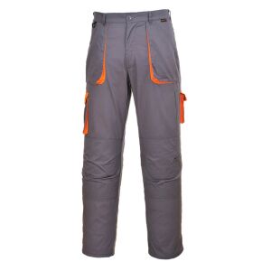 PANTALONI PORTWEST GRI/PORTOCALIU TX11 "L" 120314536 - Îmbrăcăminte de protecție de lucru