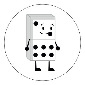 Öntapadós Ovis jel csomag Dominó mintával 120315591 - Ovis jel