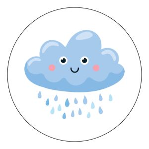 Öntapadós Ovis jel csomag Felhő mintával 120315597 - Ovis jel