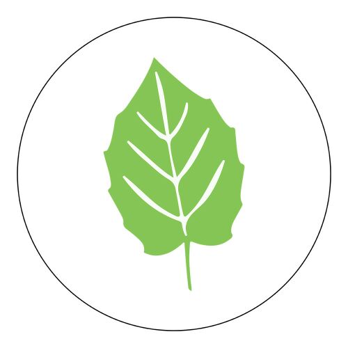 Öntapadós Ovis jel csomag Levél mintával