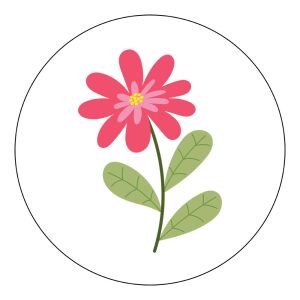 Öntapadós Ovis jel csomag Virág mintával 120315726 - Ovis jel