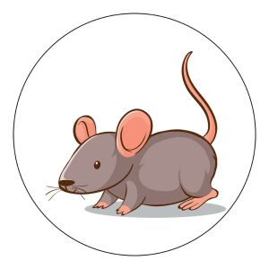 Öntapadós Ovis jel csomag Egér mintával 120315746 - Ovis jel