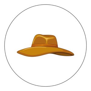 Öntapadós Ovis jel csomag Kalap mintával 120315773 - Ovis jel