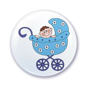 Ovis jel szekrényre Babakocsi mintával 120316369 - Ovis jel