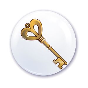 Ovis jel szekrényre Kulcs mintával 120316398 - Ovis jel