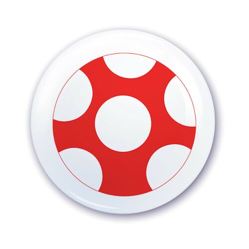 Ovis jel szekrényre Piros pöttyös labda mintával 120316420