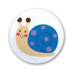 Ovis jel szekrényre Színes csiga mintával 120316447 - Ovis jel