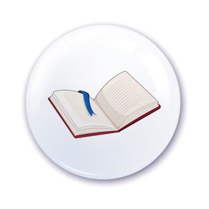 Ovis jel szekrényre Könyv mintával 120316488 - Ovis jel