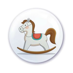 Ovis jel szekrényre Hintaló mintával 120316495 - Ovis jel