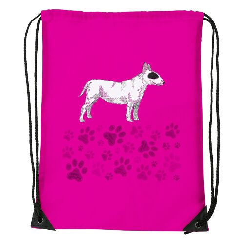 Bullterrier - Sport táska magenta v1