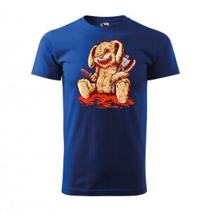 Póló Plüss nyuszi mintával - Kék S méretben 120322040 - Ajándék póló