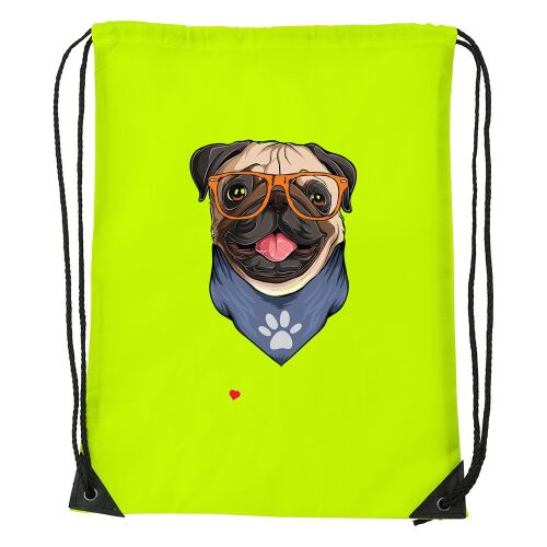 Mopsz - Sport táska sárga v2