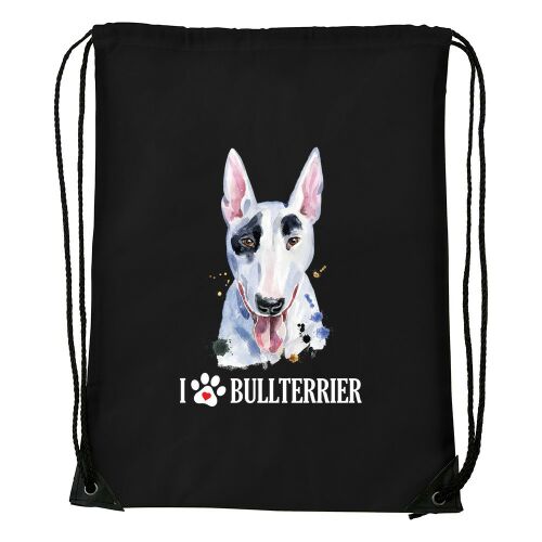 Bullterrier - Sport táska fekete v2