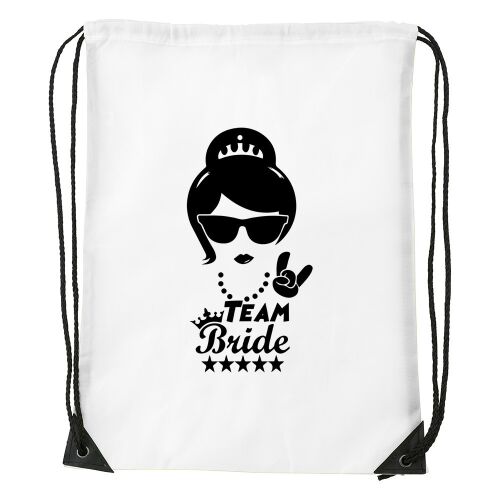 Team Bride - Sport táska fehér v2