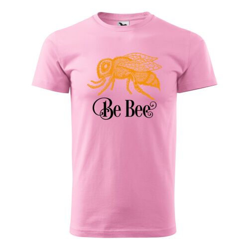 Póló Be bee mintával - Rózsaszín S méretben