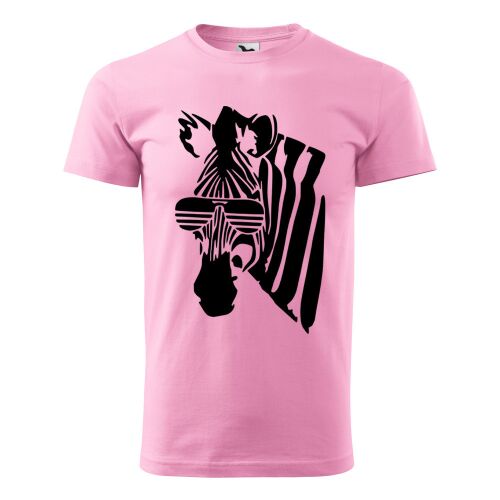 Póló Zebra mintával - Rózsaszín S méretben 120328527