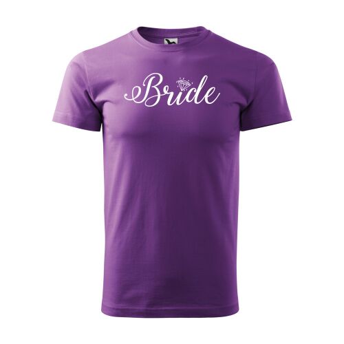 Póló Bride mintával - Lila S méretben