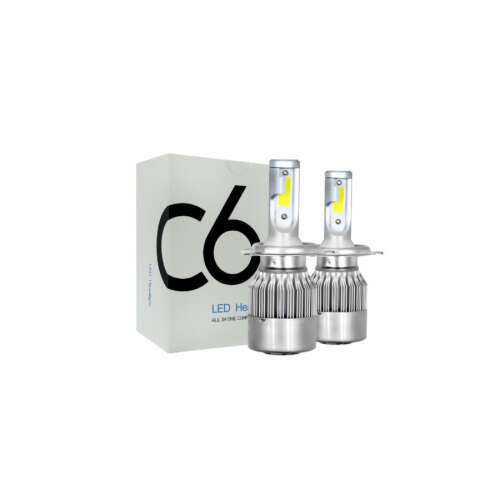 Cree C6 LED fényszóró izzók, H4, 36W, 9-32V (HS-72LSC4) - M-Tech