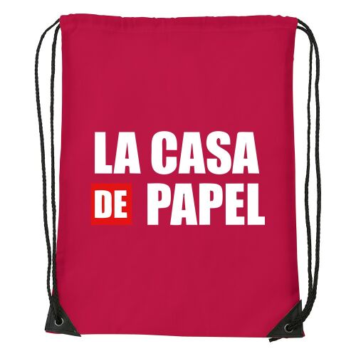La casa de papelV2 - Sport táska piros