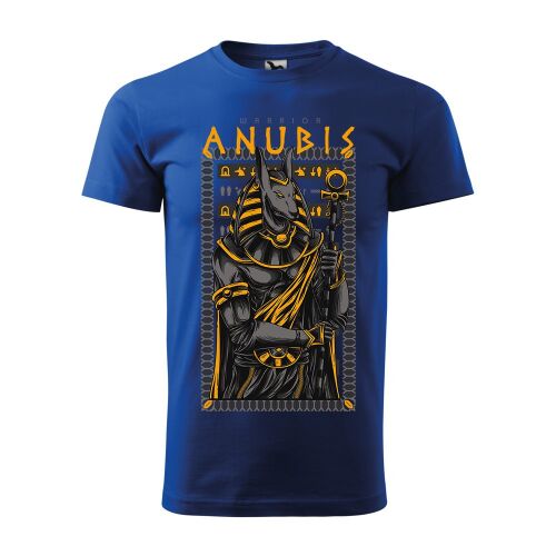 Kék Anubis harcos póló - Ajándék póló