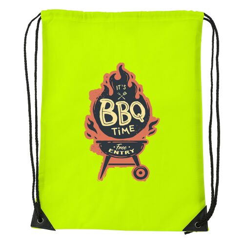 BBQ time - Sport táska sárga v2