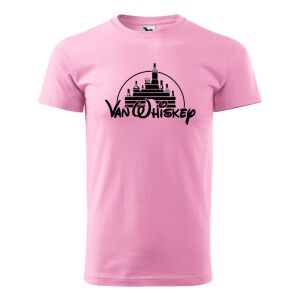 Póló Van whiskey mintával - Rózsaszín S méretben 120331990 - Ajándék póló