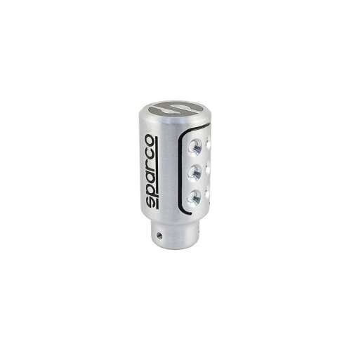 Sparco Racing Váltógomb, Alumínium, Ezüst, Fekete - Sparco