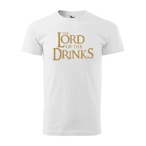 Póló The Lord of the Drinks mintával - Fehér S méretben 120332461 - Ajándék póló