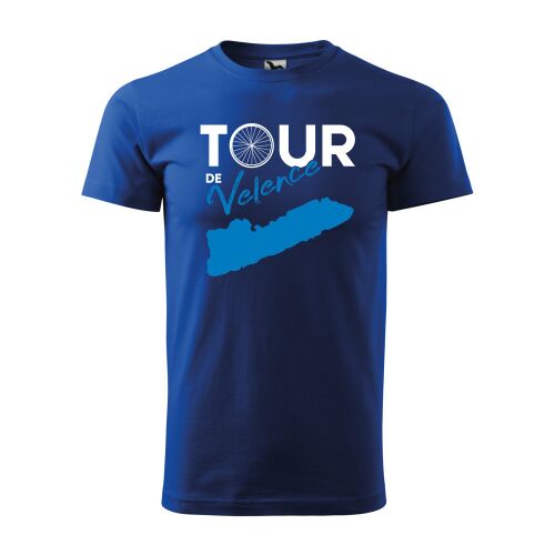 Póló Tour de Velence mintával - Kék S méretben