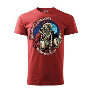 Póló Kellemes karácsonyt te mocskos állat mintával - Terrakotta S méretben 120334360 - Ajándék póló