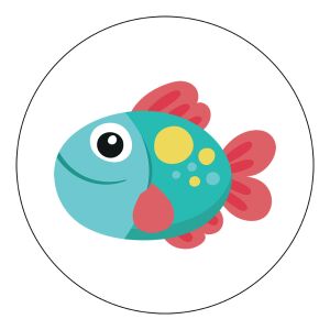 Vasalható Ovis jel csomag Hal mintával 120338439 - Ovis jel