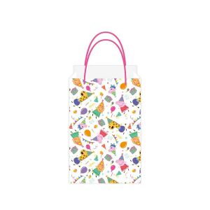 Peppa malac Celebration papír ajándéktasak, ajándékzacskó 8 db-os