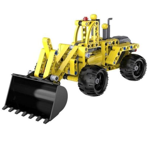 CaDA® C52014W - Kerekes rakodó - Technics-kompatibilis építőjáték - 213 db építőkocka 120374894