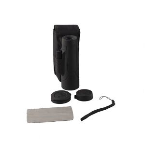 Professionelles optisches Monokular, Zoom 10x40 schwarz, inklusive Tasche 120375668 - Fernrohre
