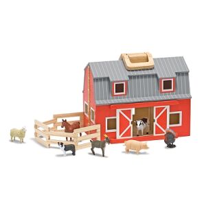 Melissa and Doug Faltbarer Holzstall