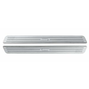 Ornamente praguri din inox Pilot PB-4 - 33x3,2cm 120387948 - Protecții pentru marginile ușilor auto