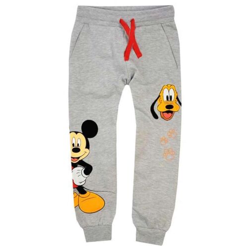 Disney Mickey Mouse und Pluto Jogginghose für Kinder, graue Sweatpants