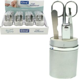 Elina Med manikűrkészlet 4 db-os (40809) 120389844 - Manikűrkészlet