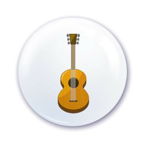 Ovis jel szekrényre Gitár mintával 120393485 - Ovis jel