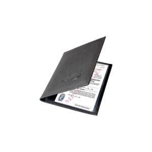 BŐR Horgász Igazolvány Védőtok - 3D Harcsa mintás - Fekete