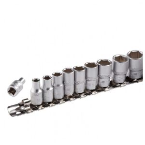 STELS 1/4" 4-13mm 10 részes professional dugókulcs fej készlet 137257583 - Dugókulcs