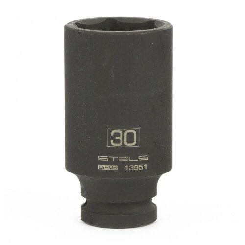 STELS 30x78mm 1/2" HEX hosszított gépi dugókulcs professional